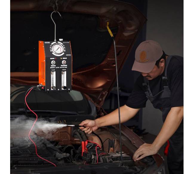 Automobilių dūmų mašina su vakuumo nuotėkio detektoriumi7