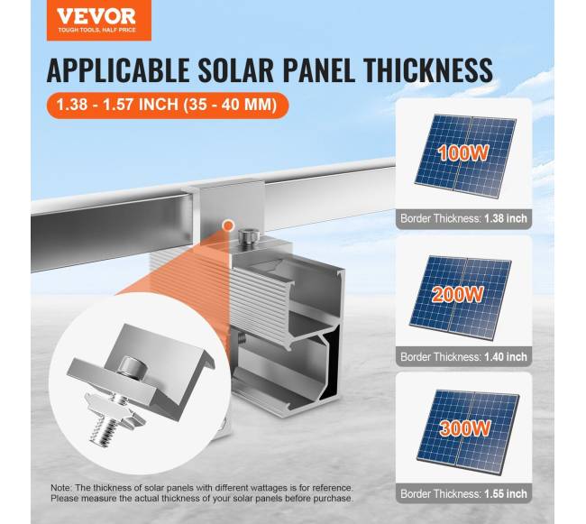 Saulės baterijų tvirtinimo laikikliai stogams1