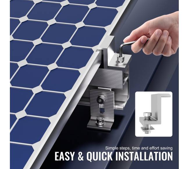 Saulės baterijų tvirtinimo laikikliai stogams3