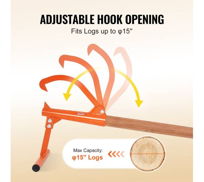 Medienos keltuvas 118 cm, iki 38 cm rąstams2