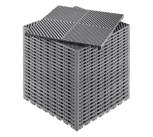 Tinklelis modulinė drenažo grindų plytelė0