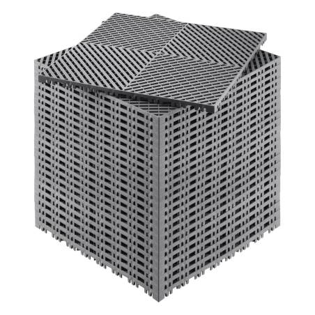Tinklelis modulinė drenažo grindų plytelė0