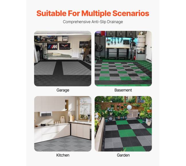 Tinklelis modulinė drenažo grindų plytelė5