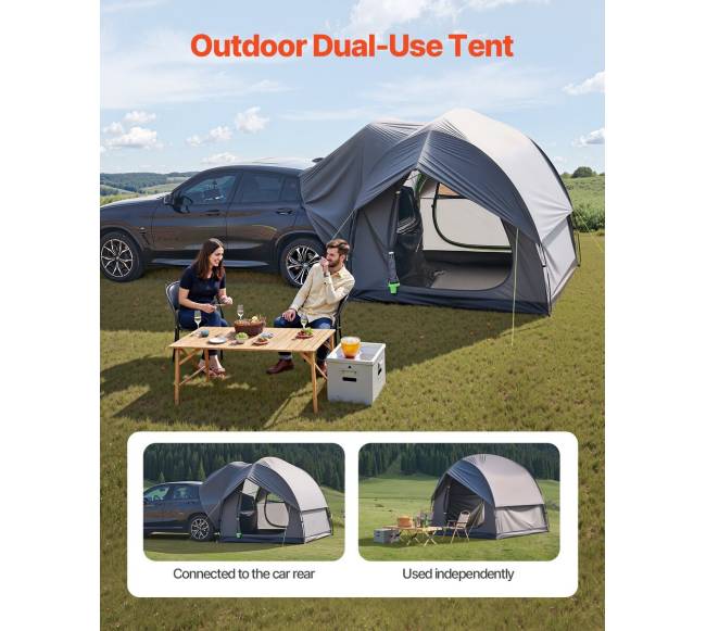 Universali automobilinė palapinė su dvejomis durimis1