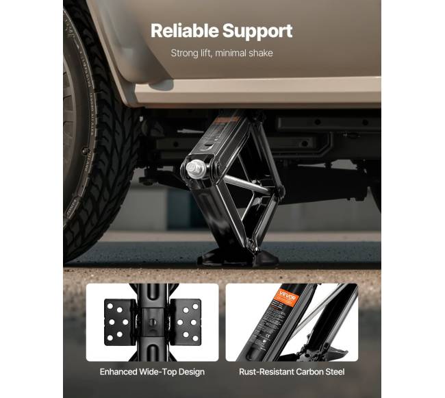 RV žirklinės atramos 2948 kg dviem rinkiniais3