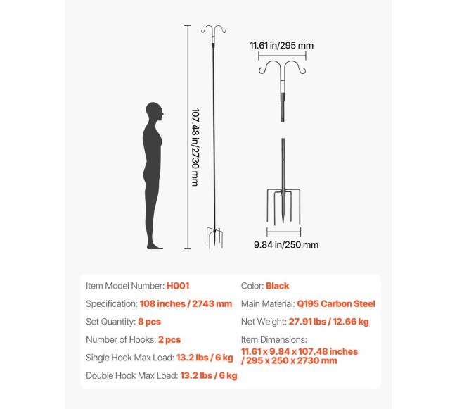 Dviguba ganytojo kilpa, 8 vnt. 2730 mm6