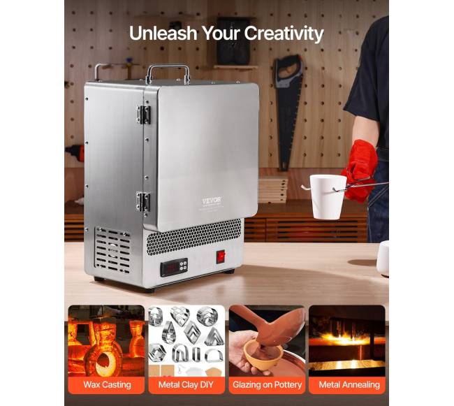 Stalviršio krosnis lydyti iki 1200C5