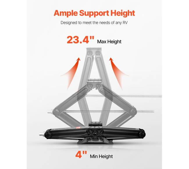 RV žirklinės domkratai 4082 kg rinkinys2