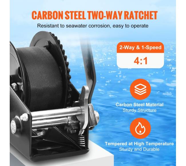 Rankinė gervė su 544 kg traukos galia2