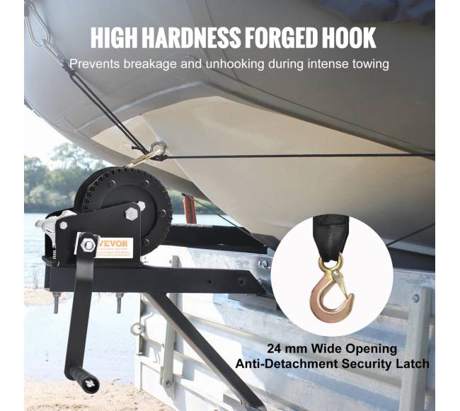 Rankinė gervė su 544 kg traukos galia3