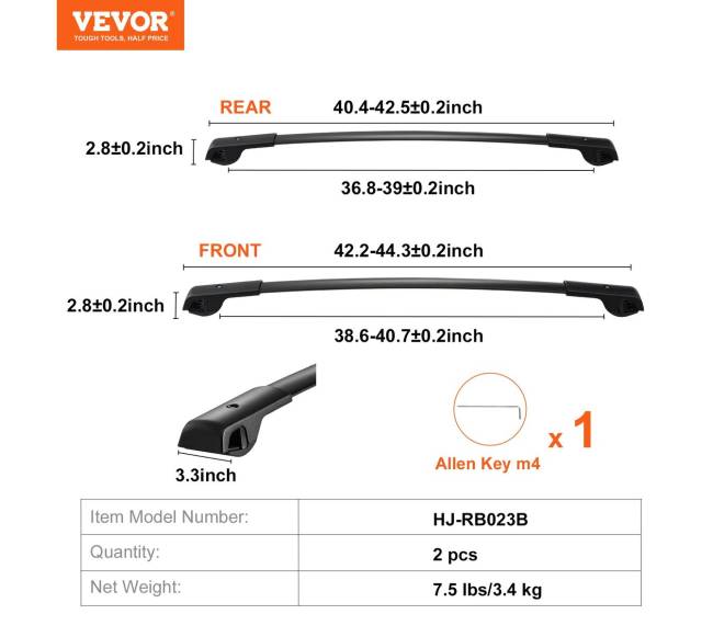 Stogo skersiniai Subaru Forester 2014-20226