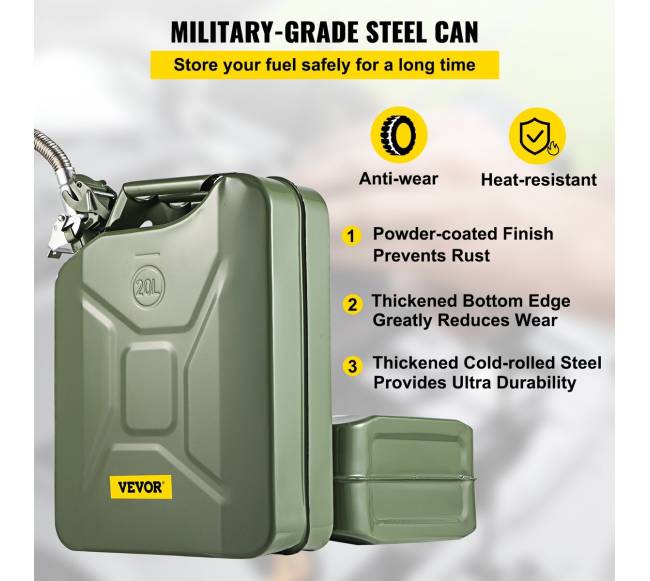 Jerrikano kanistras 20 L su lanksčiu snapu2