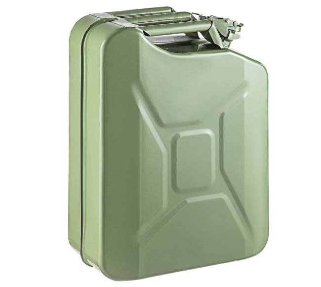 Jerrikano kanistras 20 L su lanksčiu snapu10