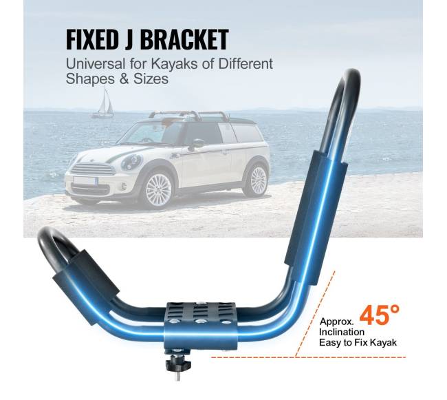 Kajako laikiklis su J formos tvirtinimu2