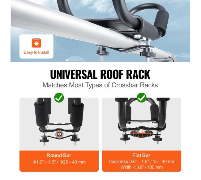 Kajako laikiklis su J formos tvirtinimu3