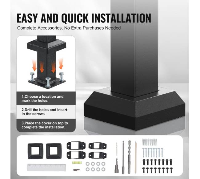 2-3 laiptų turėklai lauko laiptams prie verandos3