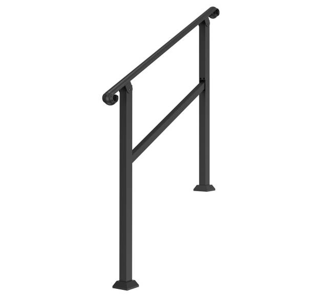 2-3 laiptų turėklai lauko laiptams prie verandos10