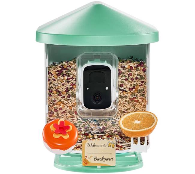 Išmanusis paukščių lesyklėlė su kamera9