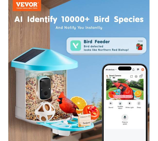 Išmanusis lesyklas su kamera ir AI1