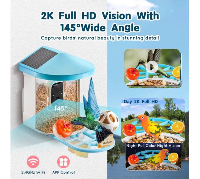 Išmanusis lesyklas su kamera ir AI3