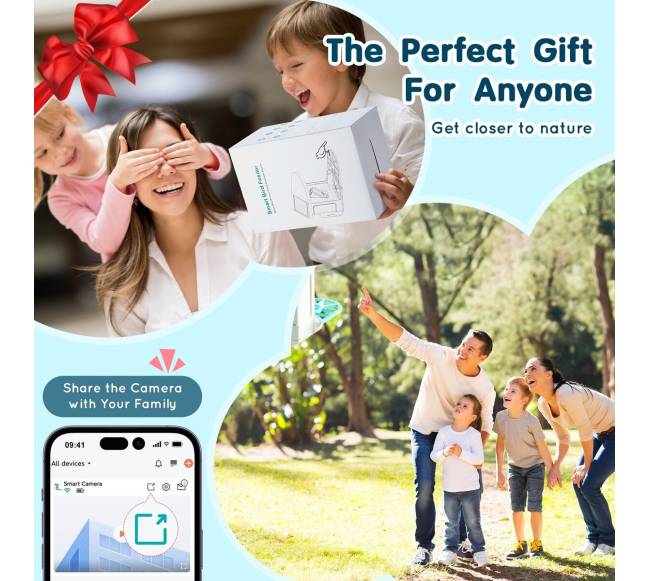 Išmanusis lesyklas su kamera ir AI6