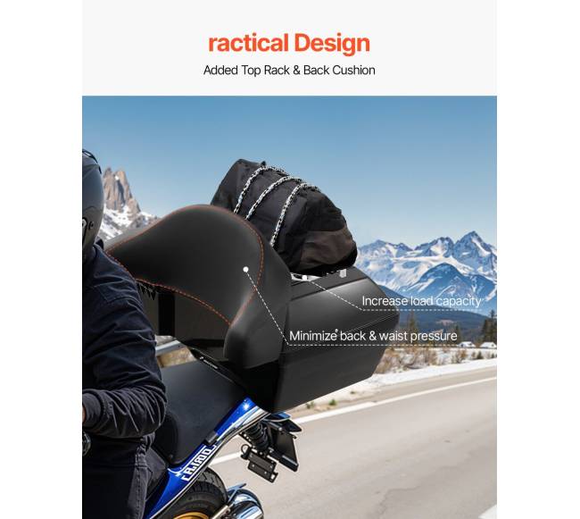 48 L motociklo viršutinė dėžė su atspindžiu3