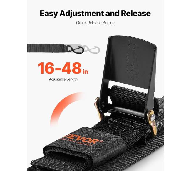 Ištraukiamos laikiklio dirželiai valčiai 2 vnt4