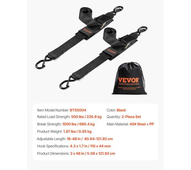 Ištraukiamos laikiklio dirželiai valčiai 2 vnt6