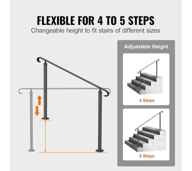 kaltiniais turėklais laiptams 2-3 pakopų3