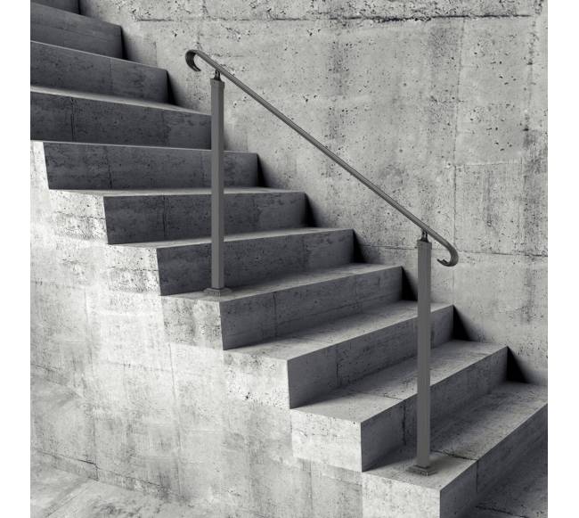 kaltiniais turėklais laiptams 2-3 pakopų7