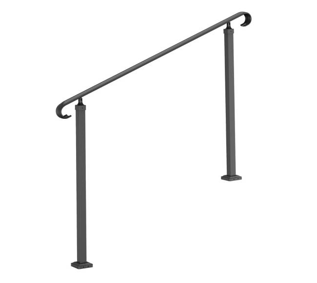 kaltiniais turėklais laiptams 2-3 pakopų10