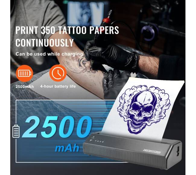 Bluetooth tatuiruočių pernešimo spausdintuvas3