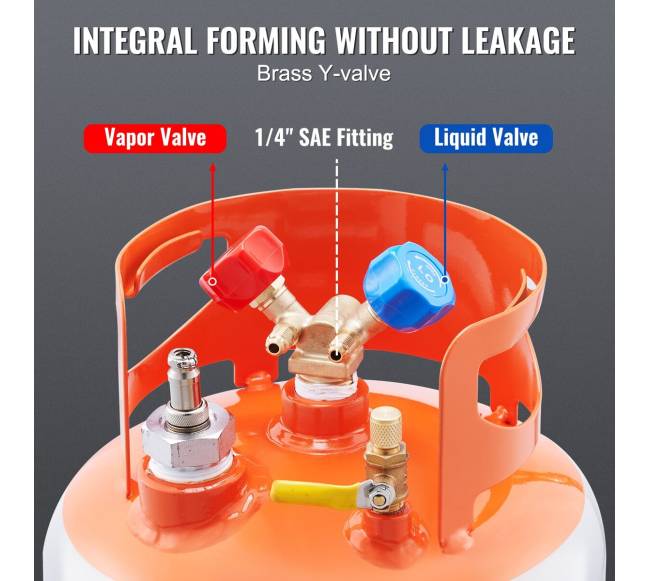 Šaldymo dujų surinkimo bakas 13.6 kg5