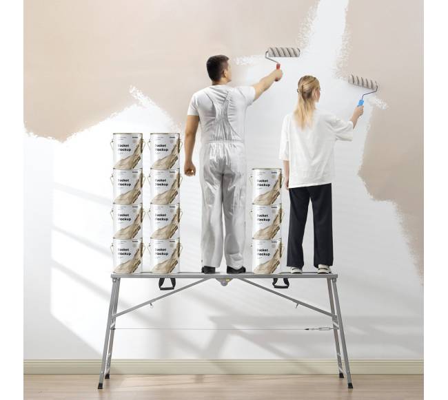 Reguliuojama darbo platforma su 360 kg apkrova7