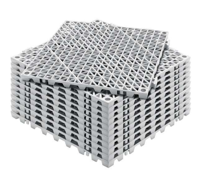 Sujungiamos drenažo grindų plytelės, 12 dalių0