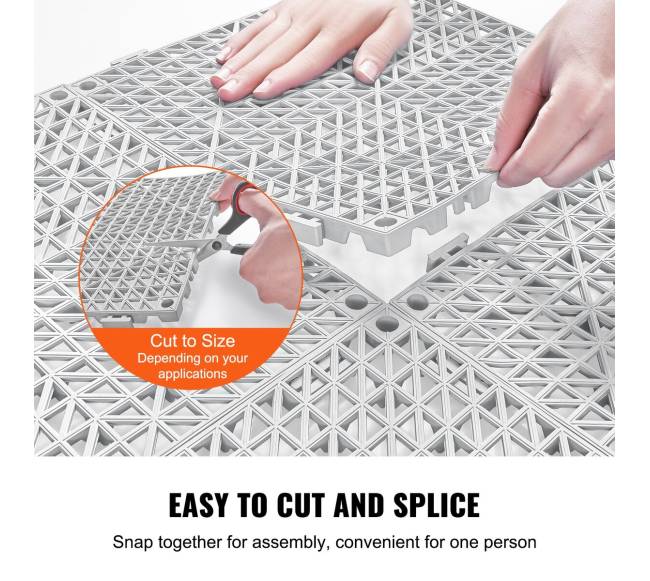 Sujungiamos drenažo grindų plytelės, 12 dalių3