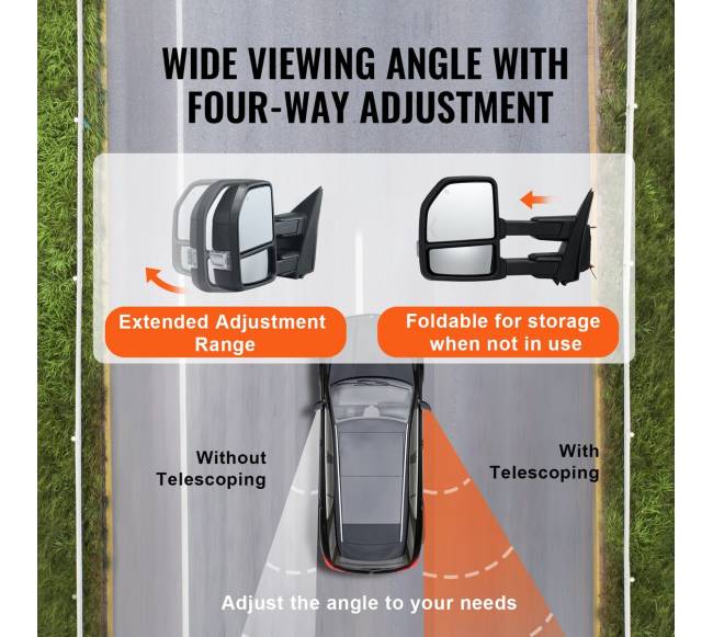 Šildomi veidrodžiai Ford F150 2015-20182