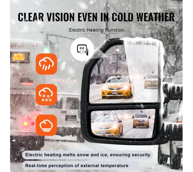 Šildomi veidrodžiai Ford F150 2015-20184