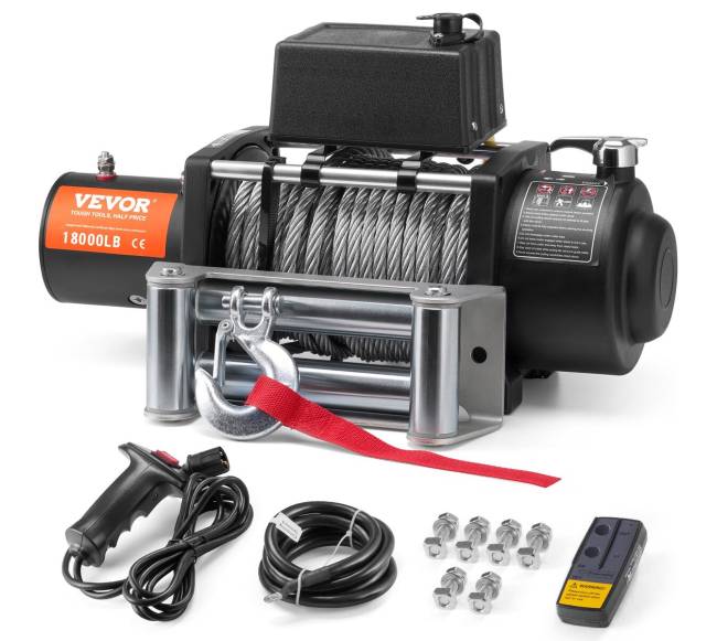 Elektrinis 8165 kg gervė sunkvežimiui0