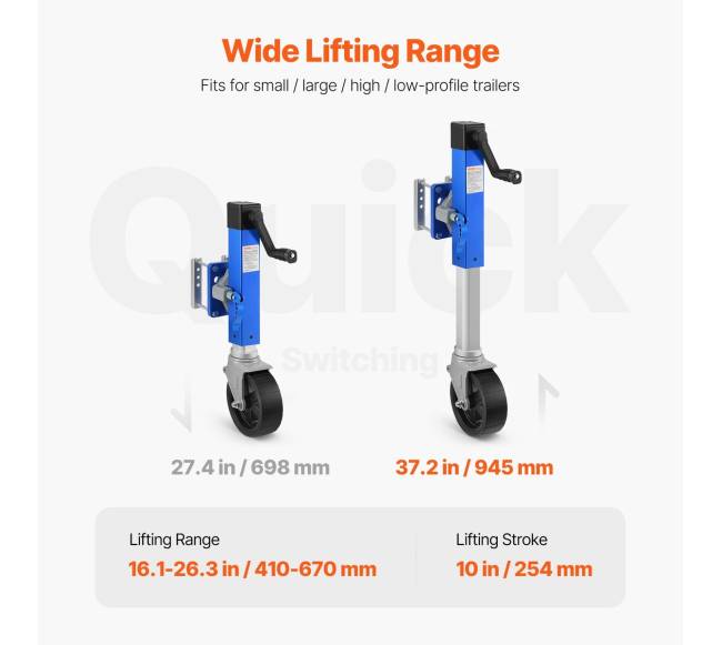 Laivo priekabos keltuvas, 725 kg apkrovos2