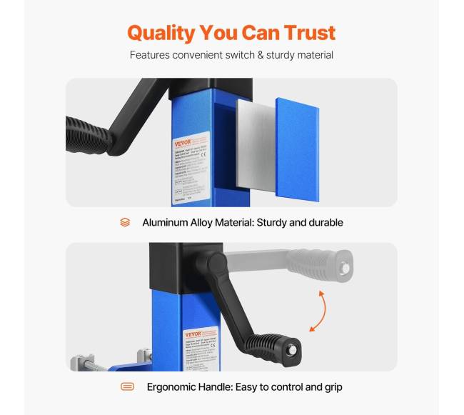 Laivo priekabos keltuvas, 725 kg apkrovos4