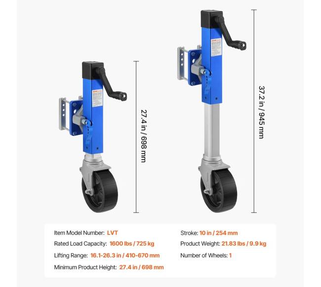 Laivo priekabos keltuvas, 725 kg apkrovos6
