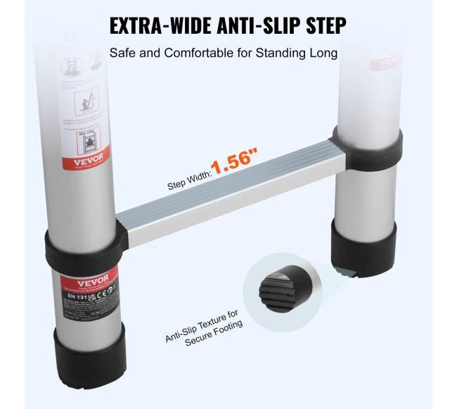 Ištraukiamos kopėčios 5 m2