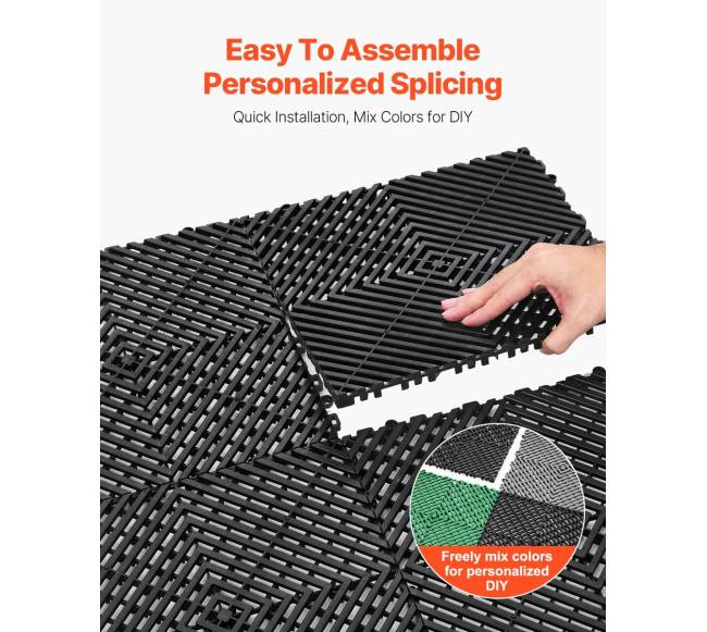 Drenažo kilimėlis 30x30 cm jungimui4