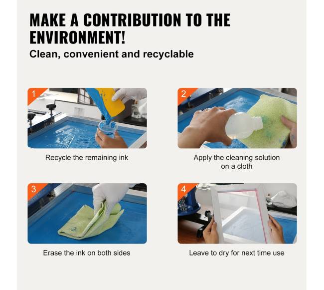 Šilkografijos rėmų rinkinys, 4 vnt.4