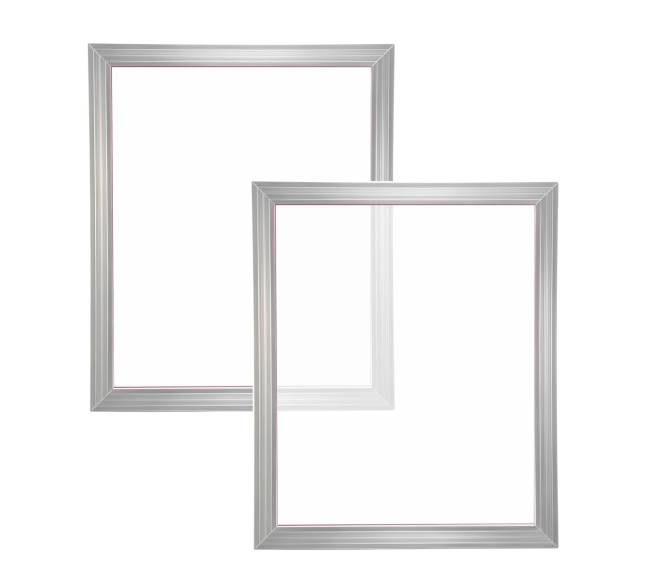 Šilkografinio spausdinimo rinkinys, 2 aliuminiai rėmai0