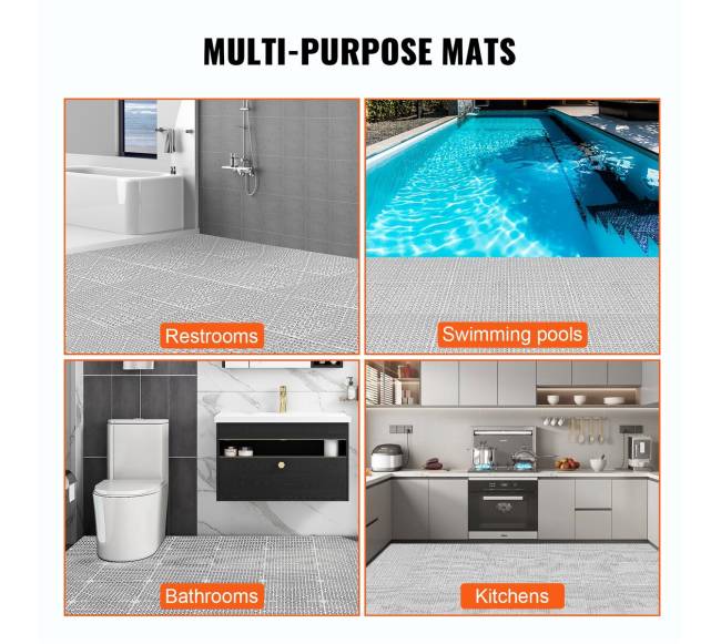 Modulinės tarpusavyje sujungtos drenažo plytelės, pilka5