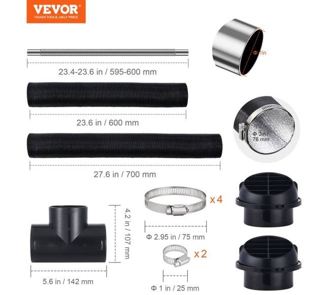 Dyzelinio šildytuvo ortakių rinkinys6