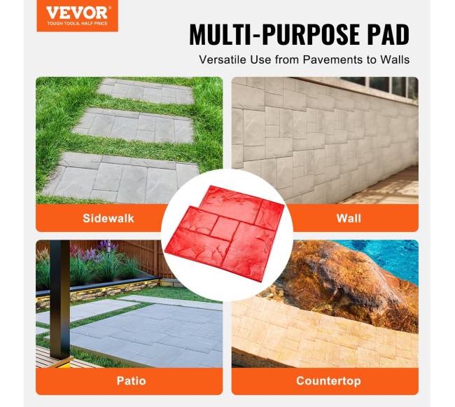 Betono įspaudų kilimėlis 24x24 cm1