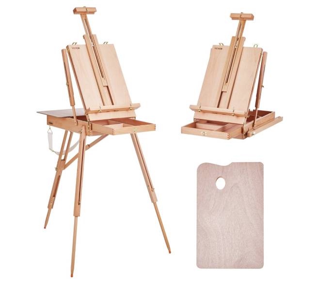 Prancūziškasis dailininko molbertas laikiklį0